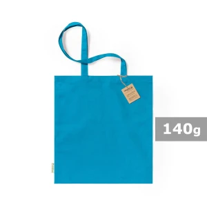 Torba z bawełny organicznej na zakupy V8269-23 /kolor: błękitny/
