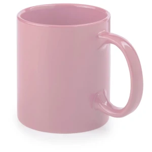 Kubek ceramiczny 370 ml V8507-21 /kolor: różowy/