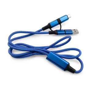 Kabel do ładowania i synchronizacji | Khyree VA108-04 /kolor: granatowy/