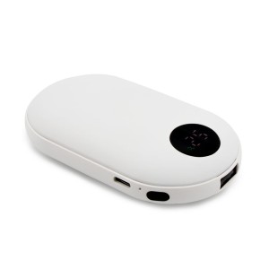 Power bank 5000 mAh z ogrzewaczem do rąk | Kael VA110-02 /kolor: biały/