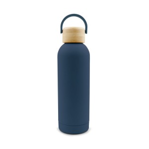 Butelka termiczna 500 ml | Zeniqua VA116-04 /kolor: granatowy/