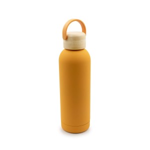 Butelka termiczna 500 ml | Zeniqua VA116-08 /kolor: żółty/