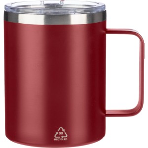 Kubek podróżny 300 ml VA187-12 /kolor: burgund/