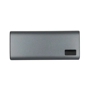 Power bank 10000 mAh z aluminium z recyklingu VA241-32 /kolor: srebrny/