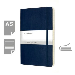 MOLESKINE EXPANDED Notatnik ok. A5 VM308-27 /kolor: ciemnoniebieski/
