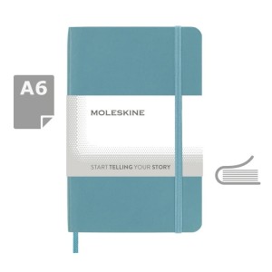 MOLESKINE Notatnik ok. A6 VM205-29 /kolor: turkusowy/