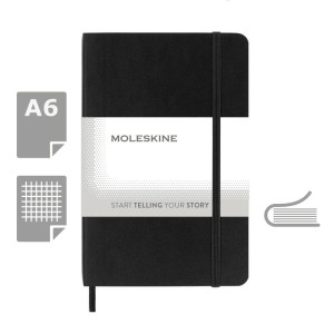 MOLESKINE Notatnik ok. A6 VM208-03 /kolor: czarny/