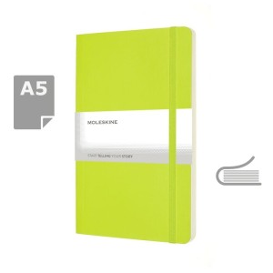 MOLESKINE Notatnik ok. A5 VM306-09 /kolor: limonkowy/