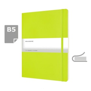 MOLESKINE Notatnik ok. B5 VM402-09 /kolor: limonkowy/