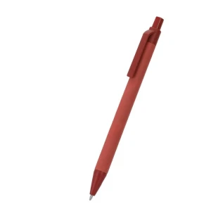 Długopis z kartonu z recyklingu i słomy pszenicznej VA633-05 /kolor: czerwony/