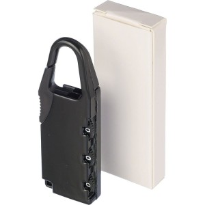 Kłódka podróżna VA423-03 /kolor: czarny/