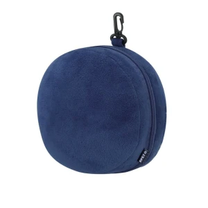 Zagłówek podróżny, maska na oczy VA664-04 /kolor: granatowy/