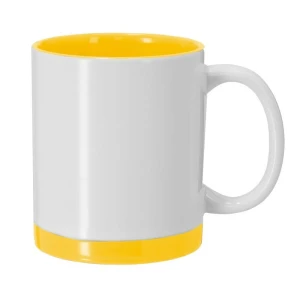 Kubek ceramiczny 350 ml VA313-08 /kolor: żółty/