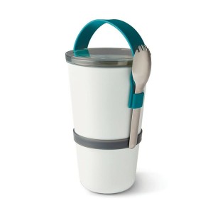 Lunchbox, miska śniadaniowa Black+Blum P439.0333 /kolor: zielony/