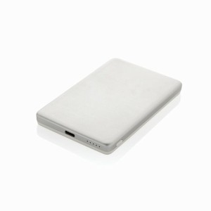 Power bank 5000 mAh, ładowarka bezprzewodowa 5W Orion P322.6002 /kolor: srebrny/