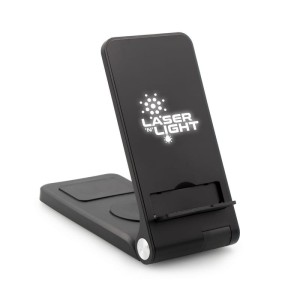 Ładowarka bezprzewodowa 15W Exclusive Collection, 3 w 1, stojak na telefon | Zita VA124-03 /kolor: czarny/