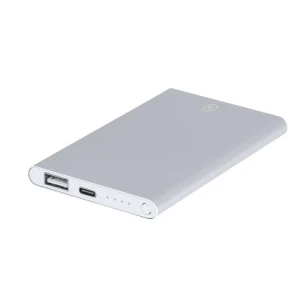 Power bank 4000 mAh z aluminium z recyklingu VA600-32 /kolor: srebrny/