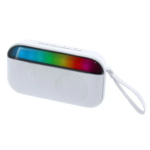 Głośnik bezprzewodowy 5W z RABS, lampka LED VA611-02 /kolor: biały/