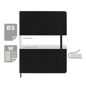 Kalendarz MOLESKINE VM493-03/2026 /kolor: czarny/