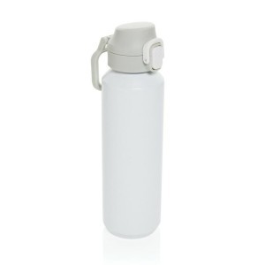 Butelka sportowa 600 ml Via P437.5003 /kolor: biały/