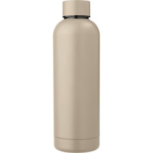 Butelka termiczna 500 ml ze stali nierdzewnej z recyklingu V1177-20 /kolor: beżowy/