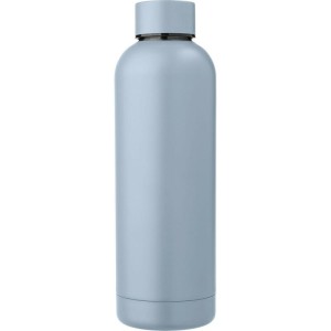 Butelka termiczna 500 ml ze stali nierdzewnej z recyklingu V1177-94 /kolor: niebieski pastelowy/