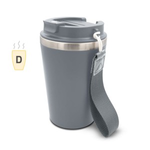 Kubek termiczny 350 ml | Nairod VA057-19 /kolor: szary/