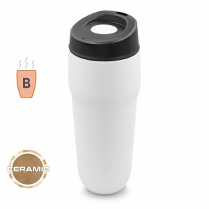 Kubek termiczny 400 ml Air Gifts | Niram VA095-03 /kolor: czarny/