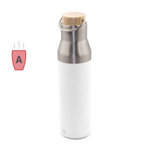 Butelka termiczna 550 ml | Zah VA098-02 /kolor: biały/