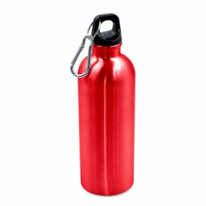 Butelka sportowa 500 ml z karabińczykiem | Brenda VA099-05 /kolor: czerwony/
