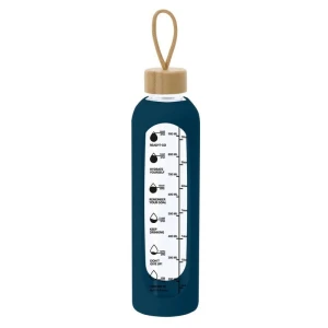 Szklana butelka 1000 ml VA309-04 /kolor: granatowy/