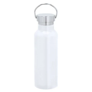 Butelka termiczna 500 ml ze stali nierdzewnej z recyklingu VA678-02 /kolor: biały/