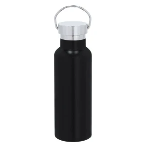 Butelka termiczna 500 ml ze stali nierdzewnej z recyklingu VA678-03 /kolor: czarny/