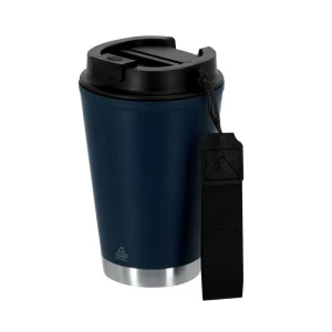 Kubek termiczny 300 ml ze stali nierdzewnej z recyklingu VA680-04 /kolor: granatowy/