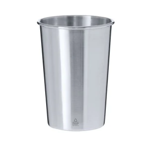 Kubek 350 ml ze stali nierdzewnej z recyklingu VA687-32 /kolor: srebrny/