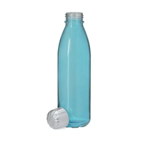 Butelka 650 ml ze szkła z recyklingu VA691-11 /kolor: niebieski/