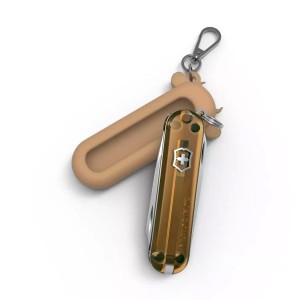 Etui silikonowe Victorinox - kolor: beżowy /VCR-4.0454/