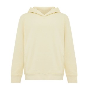 Dziecięca bluza z kapturem i kieszeniami Iqoniq Yengo z bawełny z recyklingu T6404.036.1112 /kolor: żółty/