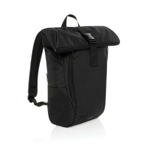 Plecak na laptopa 15,6" Swiss Peak AWARE™ RPET P763.4601 /kolor: czarny/
