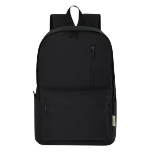 Plecak na laptopa 15" z bawełny z recyklingu VA653-03 /kolor: czarny/