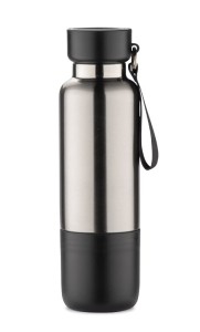 Butelka termiczna ze smyczką RON 500 ml ASG16243-02 /kolor: czarny/