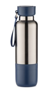 Butelka termiczna ze smyczką RON 500 ml ASG16243-06 /kolor: granatowy/