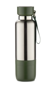 Butelka termiczna ze smyczką RON 500 ml ASG16243-16 /kolor: oliwkowy/