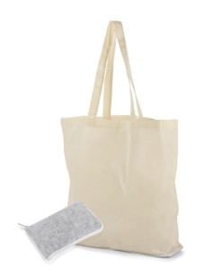 Torba składana na zakupy FLIN 120 g ASG20805-14 /kolor: szary/