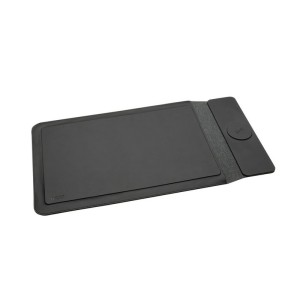 Pokrowiec na laptopa 15,6", magnetyczna ładowarka bezprzewodowa 15W Swiss Peak P309.0701 /kolor: czarny/