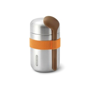 Próżniowy pojemnik na żywność 400 ml z łyżką Black+Blum P439.0508 /kolor: pomarańczowy/