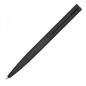 Długopis aluminiowy z recyklingu półżelowy WIEBKE MCM1388703 /kolor: czarny/