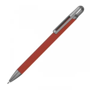Długopis aluminiowy z recyklingu półżelowy KAROLINE MCM1444002 /kolor: bordowy/