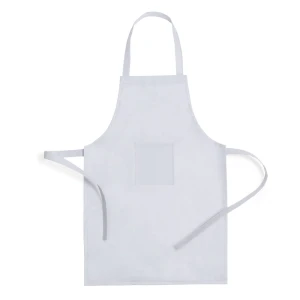 Fartuch kuchenny i czapka kucharska V9542-02 (kolor: biały)