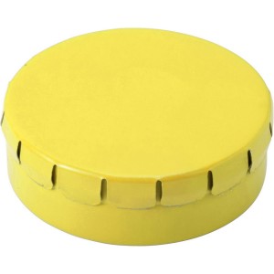 Pojemnik z miętówkami V4714-08 (kolor: żółty)